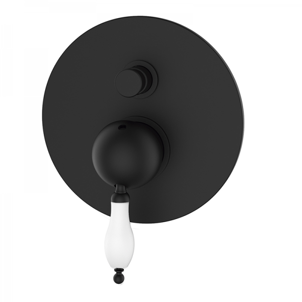 Змішувач для душа GRB Clasica одноважельний чорний 532120