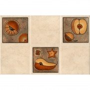 Декор InterCerama Lucia 35х23 см світло-бежевий 021-2 450609