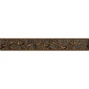 Декор настенная InterCerama Nobilis 50х7 см темно-коричневый 032 456010