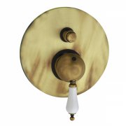 Змішувач для душа GRB Clasica одноважельний зістарена латунь 532199