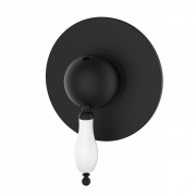 Змішувач для душа GRB Clasica одноважельний чорний 531120