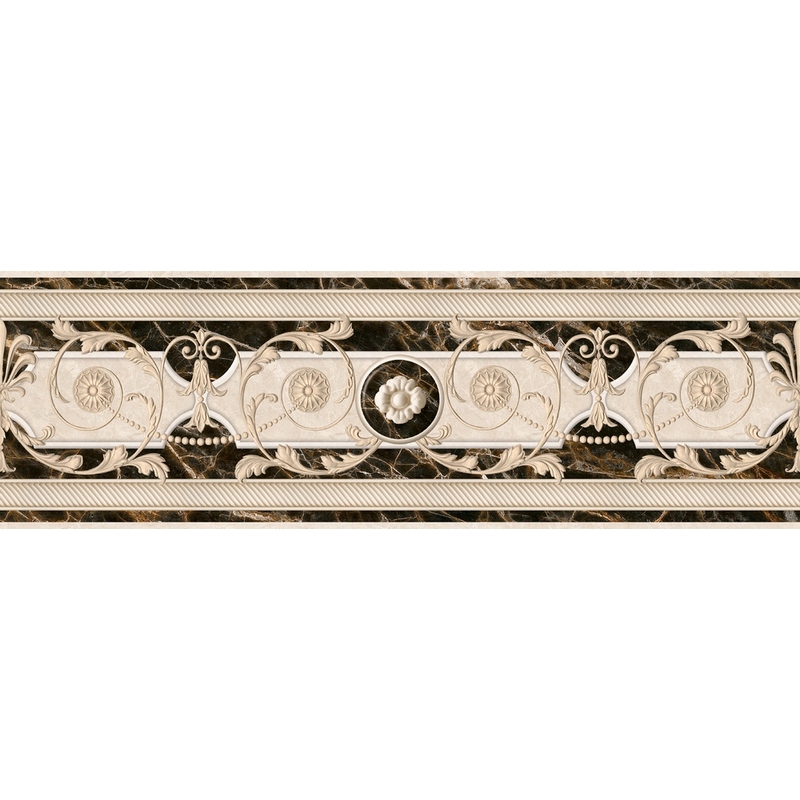 Бордюр InterCerama Fenix 43х13,7 см бежевий 021 457612