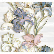 Декор-панно InterCerama Batic 50х46 см серый 071 456704