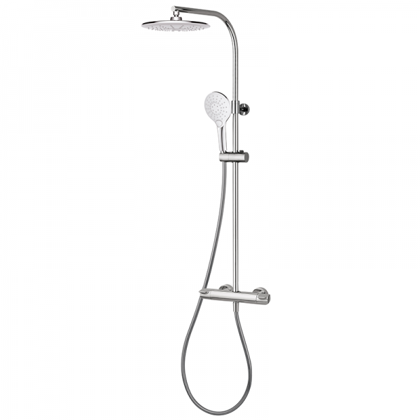 Душова система GRB Premier термостатична з розсувною стійкою хром 50425500TL