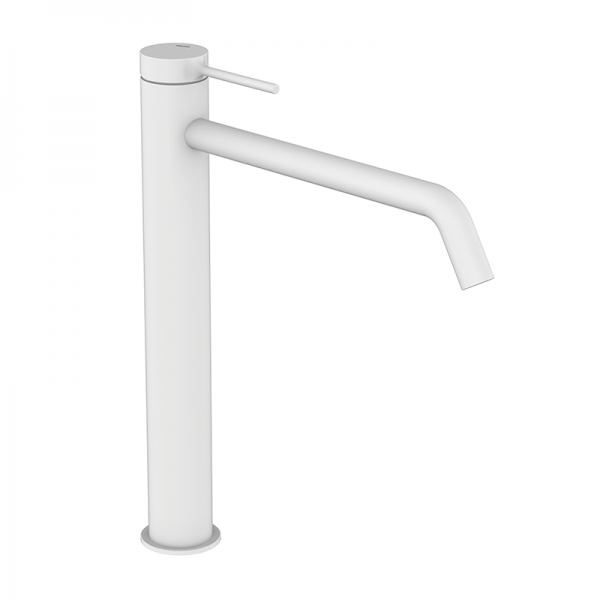 Змішувач для раковини GRB Time XXL одноважельний з донним клапаном білий 47552471