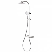Душова система GRB Premier термостатична з розсувною стійкою хром 50425500TL