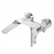 Смеситель для ванной Devit Optima однорычажный настенный латунь хром 44313130