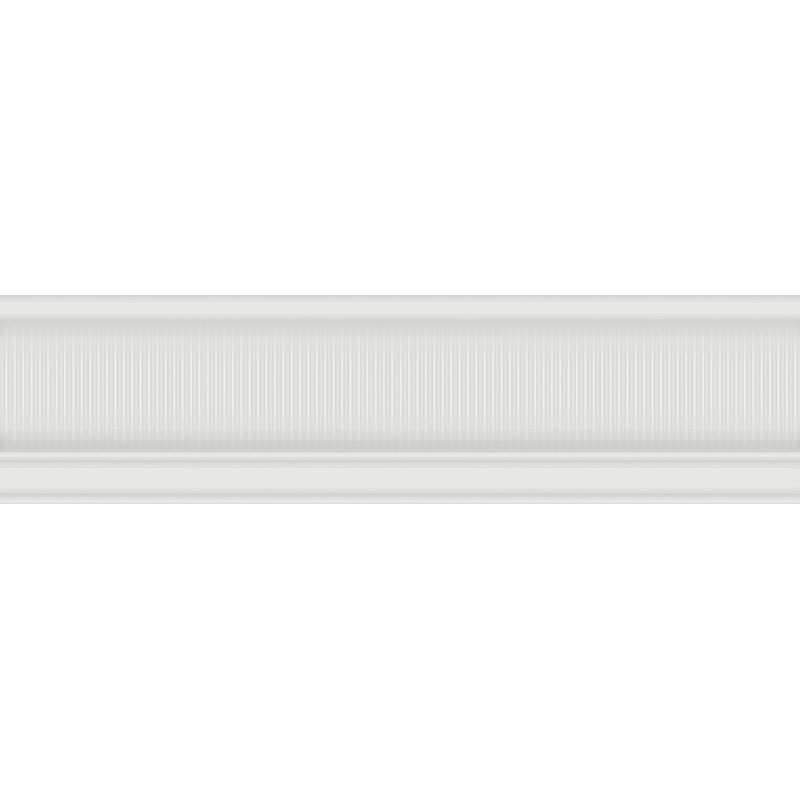 Бордюр InterCerama Arabesko 23х6 см білий 061 106904