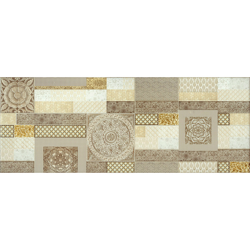 Декор InterCerama Luna 60х23 см бежевый 021-1 218408