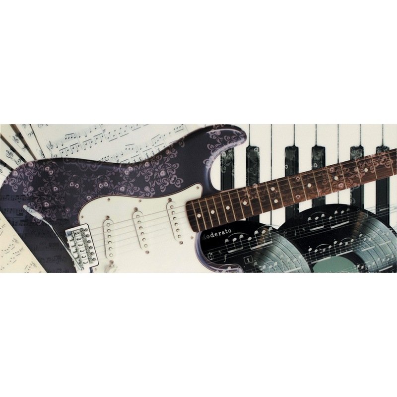 Декор InterCerama Pergamo 40х15 см белый 061-1 095905