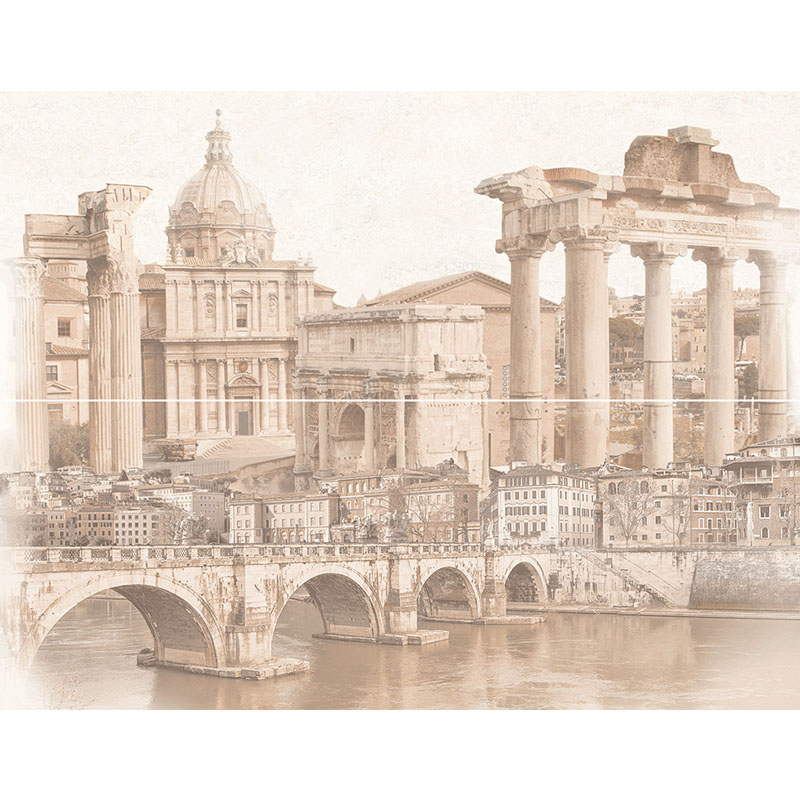 Декор-панно InterCerama Treviso 60х46 см сірий 071 106603