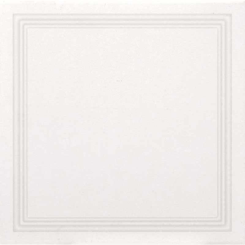 Плитка InterCerama Arte 43х43 см белый 061 107002