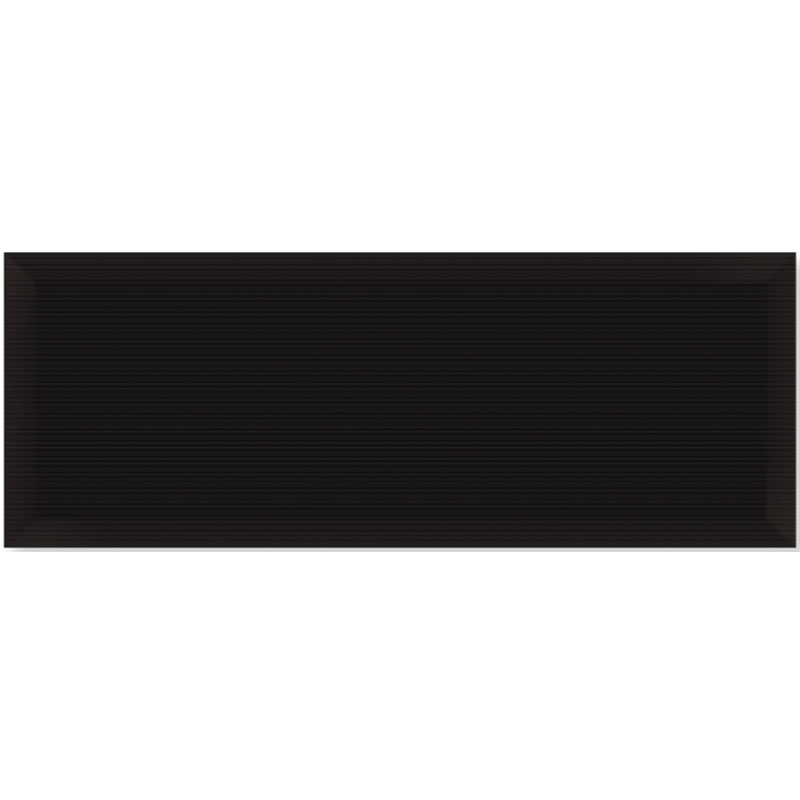 Плитка InterCerama Pergamo 40х15 см черный 082 095902