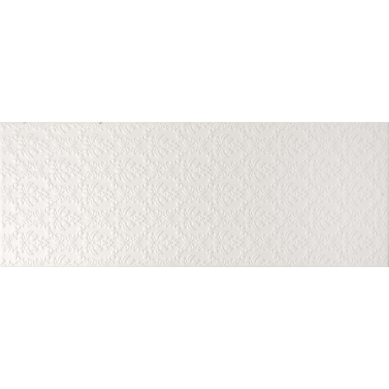 Плитка настінна InterCerama Arabesko 60х23 см білий 061 106901