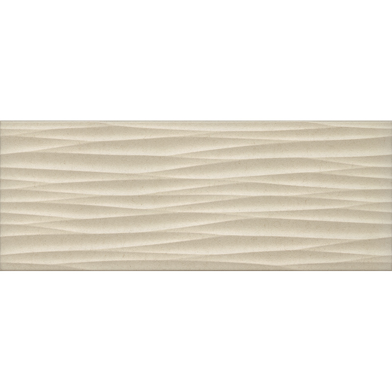 Плитка настенная InterCerama Luna 60х23 см светло-бежевый рельеф 021/р 218403