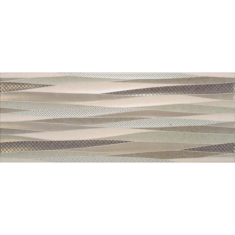 Плитка настінна InterCerama Luna 60х23 см світло-бежевий рельєф 021-1/р 218404