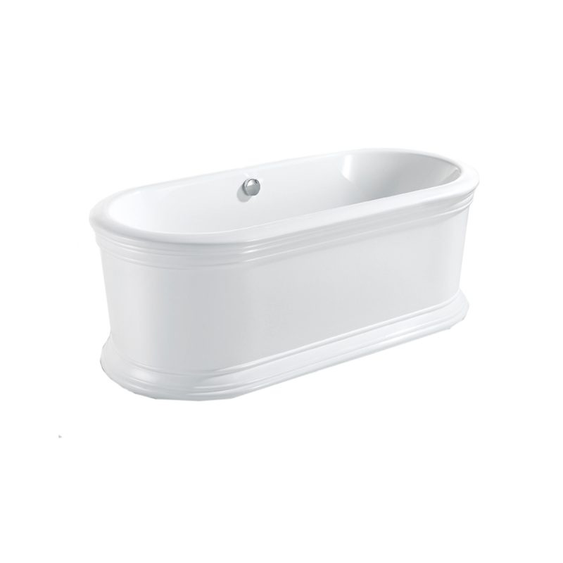 Ванна акриловая Devit Sheffield 180х90 см отдельностоящая с ножками белый 18090133