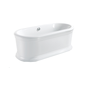 Ванна акрилова Devit Sheffield 180х90 см окремостояча з ніжками білий 18090133