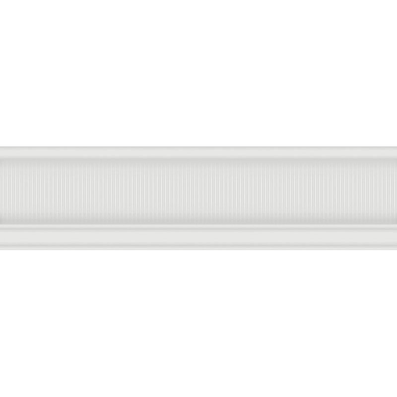 Бордюр InterCerama Arabesko 23х6 см белый 061 106904