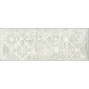 Декор InterCerama Portland 40х15 см серый 071 218602