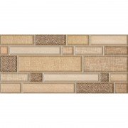 Плитка настенная InterCerama Textile 50х23 см светло-коричневый 031 216501