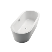 Ванна акрилова Devit Fresh 171.5х78. 3 см окремостояча з ніжками білий 17080121