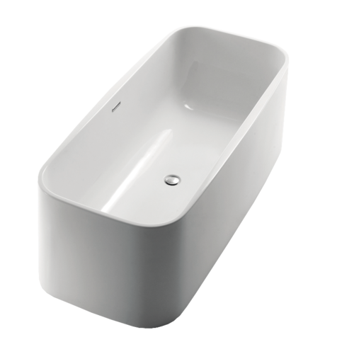 Ванна акриловая Devit Optima 171.2х76 см отдельностоящая с ножками белый 17176130