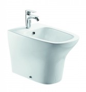 Биде напольное Devit Iven 36х57 см санфаянс белый 2010141