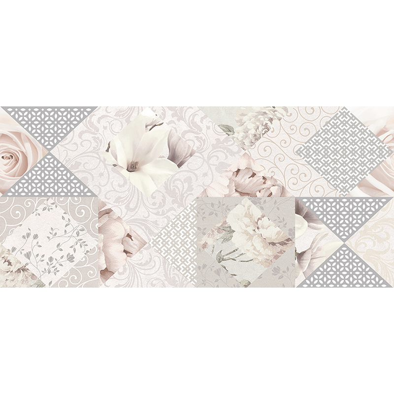 Декор InterCerama Rene 50х23 см сірий 071 147504