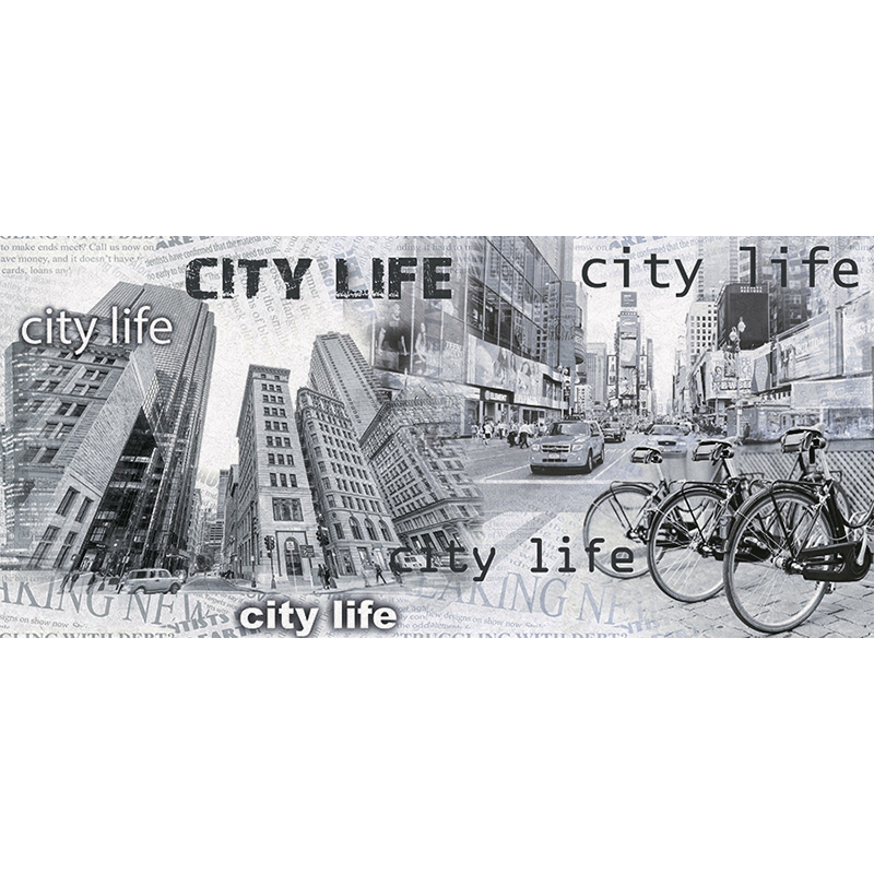 Декор InterCerama Viva 50х23 см сірий 071-2 149406