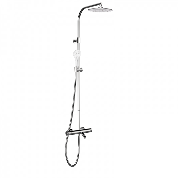 Душова система GRB Time термостатична з розсувною стійкою хром 47450470TL