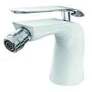 Смеситель для биде Devit Katarina однорычажный хром/белый 37516148W