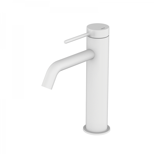 Змішувач для раковини GRB Time XL одноважельний з донним клапаном білий 47531471