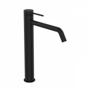 Змішувач для раковини GRB Time XXL одноважельний з донним клапаном чорний 47513472