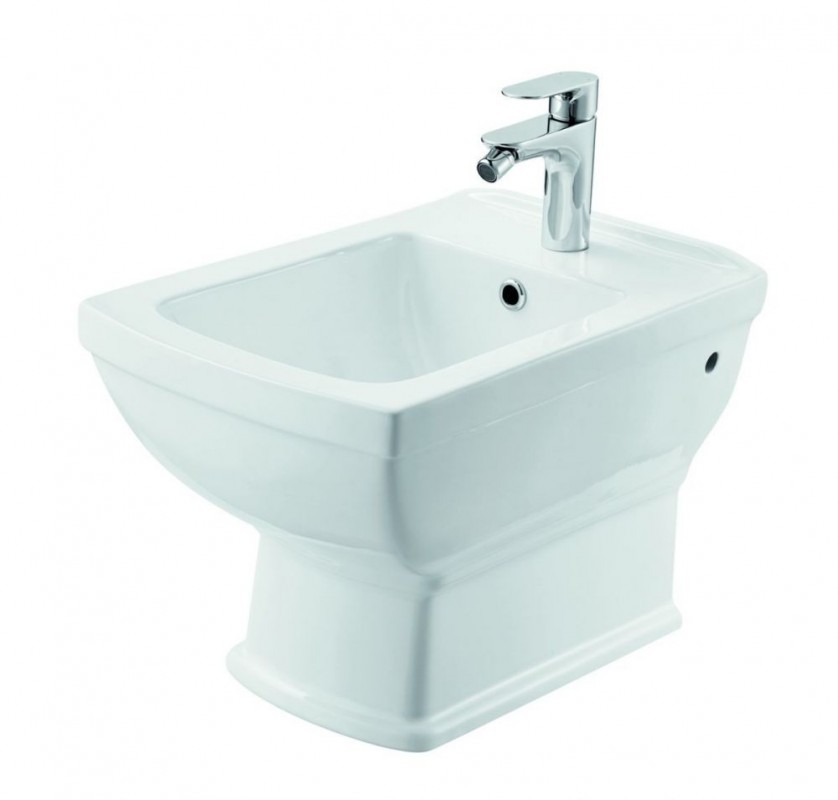 Биде подвесное Devit Retro 35х53 см санфаянс белый 2020127