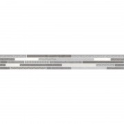 Бордюр InterCerama Palmira 60х7 см серый 071 245106