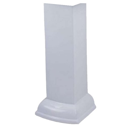 Пьедестал для раковины Devit Retro санфаянс белый 0011127