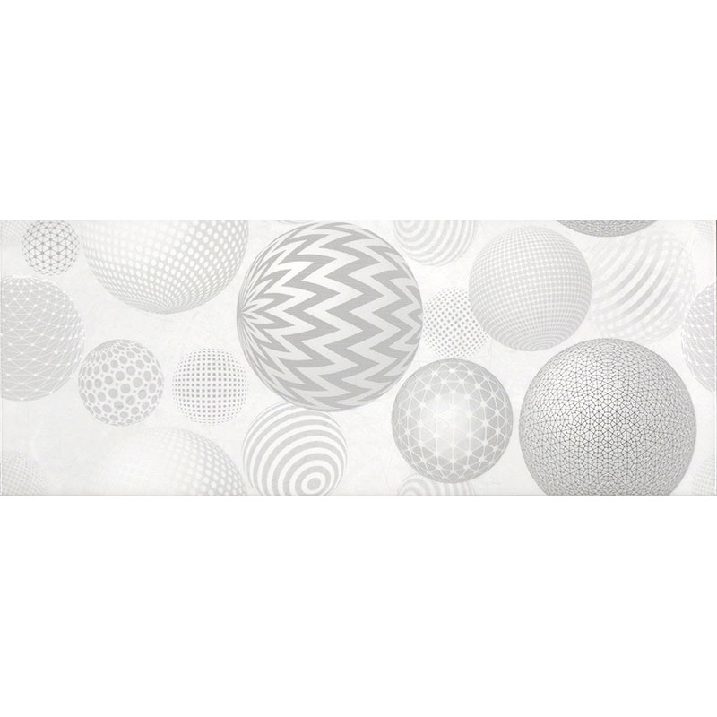 Плитка настенная InterCerama Palmira 60х23 см светло-серый 071-1 245107