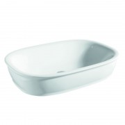 Раковина для ванной Devit Afina накладная 52х37 см санфаянс белый 1011150