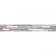 Бордюр InterCerama Palmira 60х7 см серый 071 245106