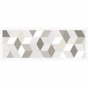 Декор InterCerama Terrazzo 40х15 см серый 071 268202
