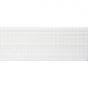 Плитка настінна InterCerama Unico 60х23 см білий 061 221601