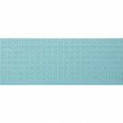 Плитка настінна InterCerama Unico 60х23 см бірюзовий 052 221603