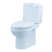 Унитаз напольный компакт с крышкой Devit Smart 36х67.5 см санфаянс белый 3010146