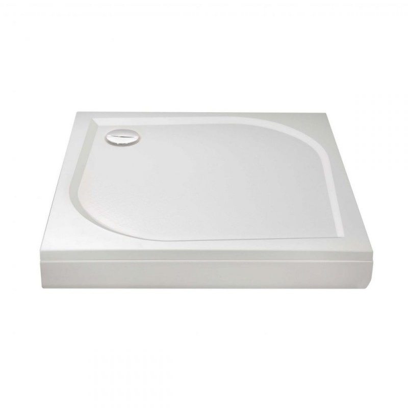 Душевой поддон квадратный Devit Universal 90х90 см искусственный камень белый FTR4109