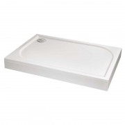 Душовий піддон прямокутний Devit Universal 120х80 см штучний камінь білий FTR4112