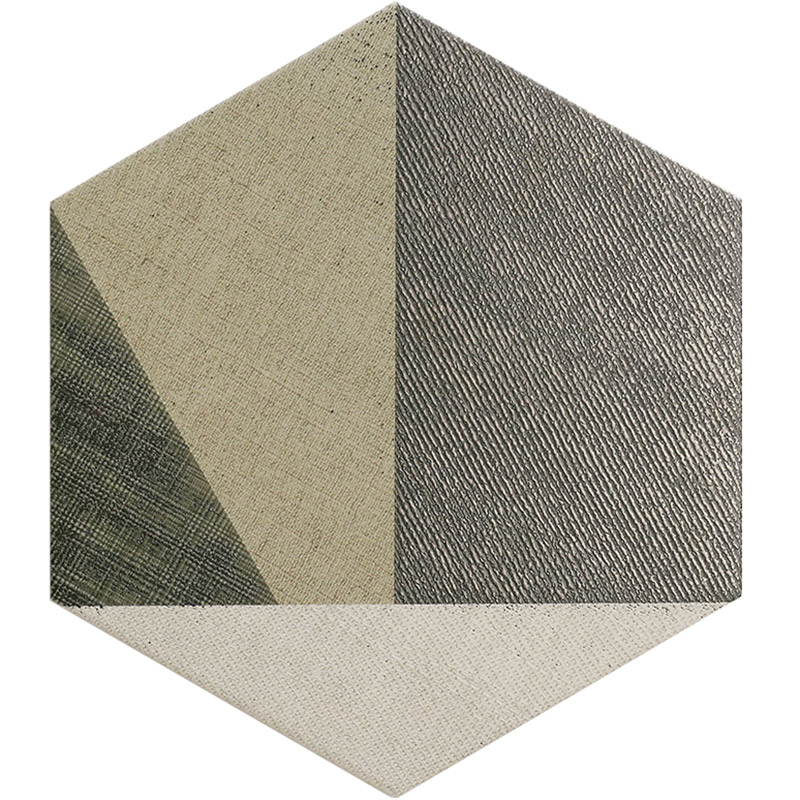 Плитка керамогранит Realonda Hextangram Fabric Taupe 33х28,5 см 176902