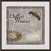 Декор Monopole Ceramica Moca Coffee Time Brown B 15х15 см 069111