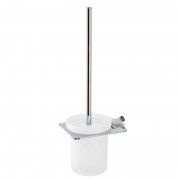 Йоржик для унітазу Devit Iven з настінним утримувачем скло матове/хром 8057141