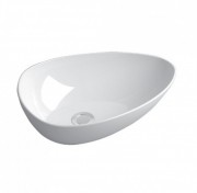 Раковина для ванной Devit Ovale накладная 46.7х34.2 см санфаянс белый 1514136